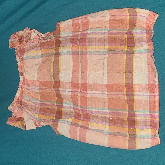 OshKosh Bgosh plaid tank top - Picture 4 of 4